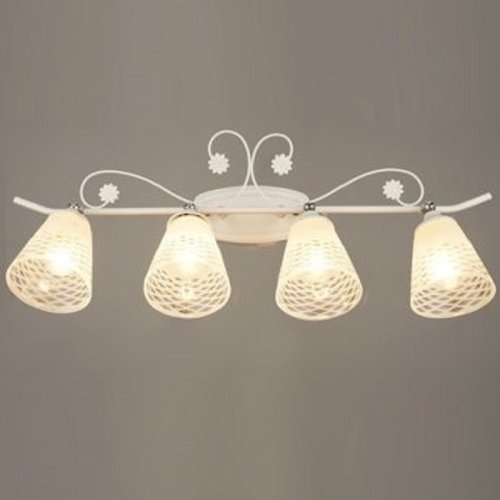 Люстра потолочная четырехрожковая Мелодия Света Е14 Белый фото Люстра потолочная четырехрожковая Мелодия Света Е14 Белый картинка